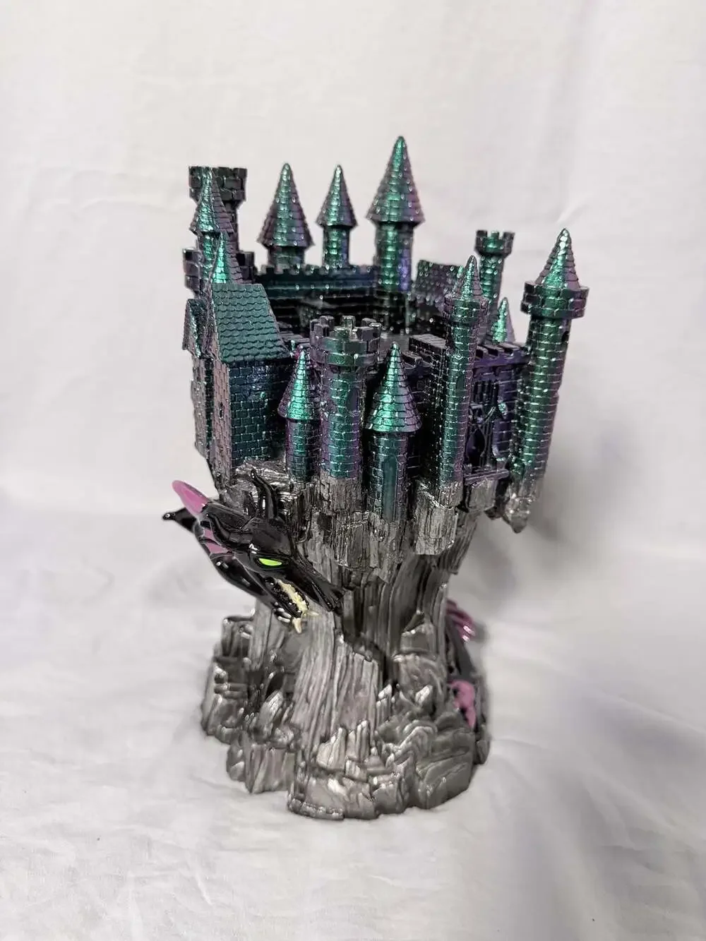 Bath & Body Works Disney Maleficent Dragon Castle 3-Wick Candle Holder - Picture 1 of 7
